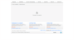 Desktop Screenshot of pharmabiostaffing.com